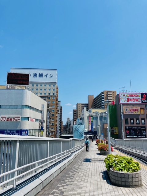 駅前写真